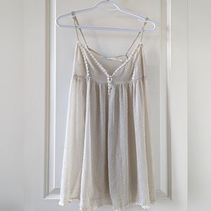 Sheer babydoll dress